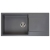 Zlewozmywak Reginox AMSTERDAM 540 GREY SILVERY + GRATIS